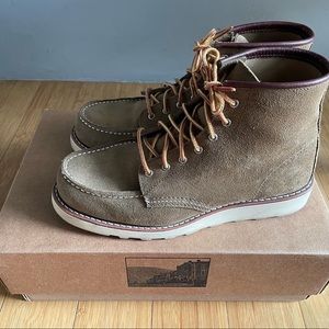 Red Wing 6” Moc Toe Boots - Olive
